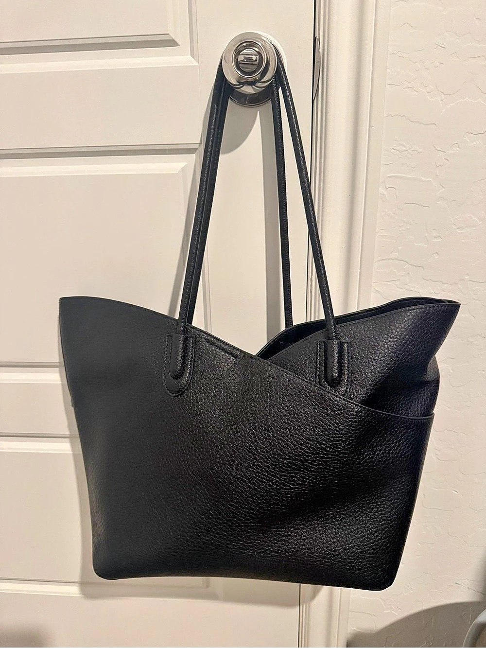 Black Tote Handbag
